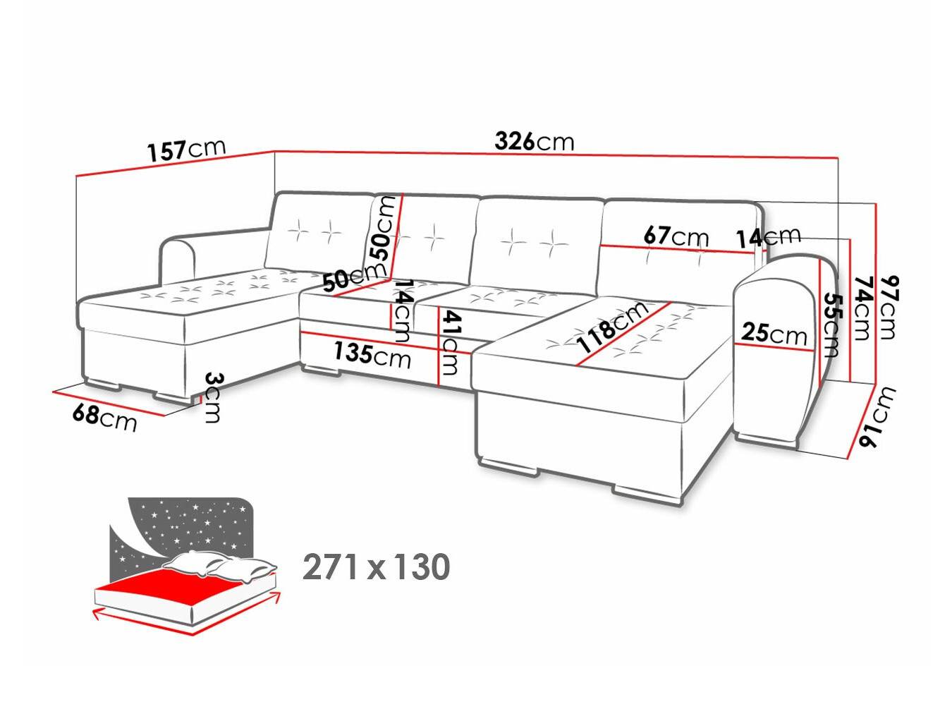 Hoekbank Arvada 117 (Monolith 37)