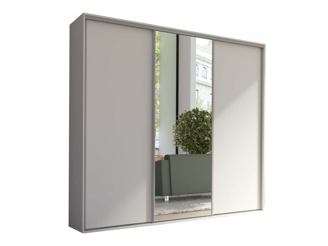 Kledingkast Murrieta 181 (Wit)