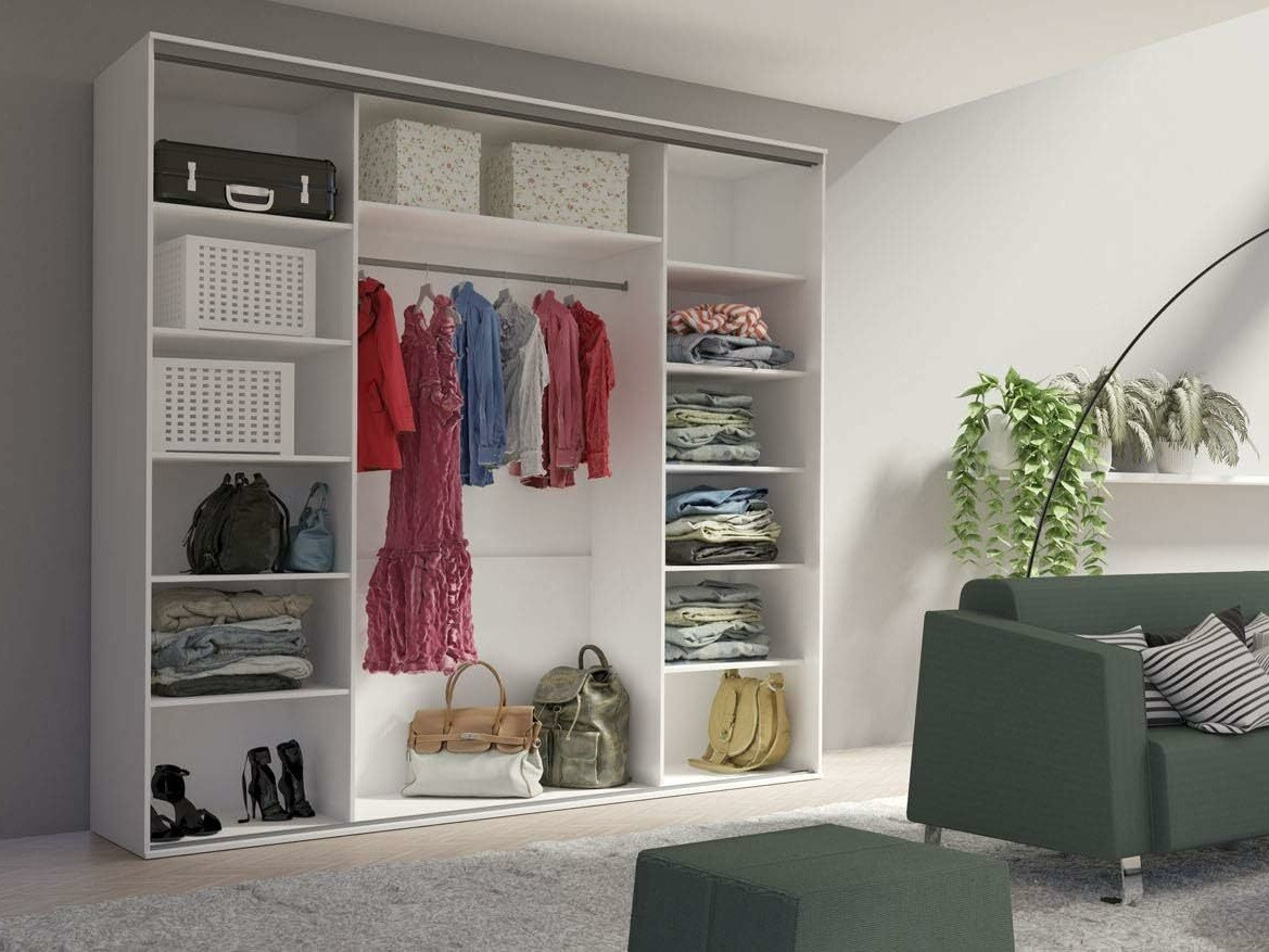 Kledingkast Murrieta 181 (Wit)