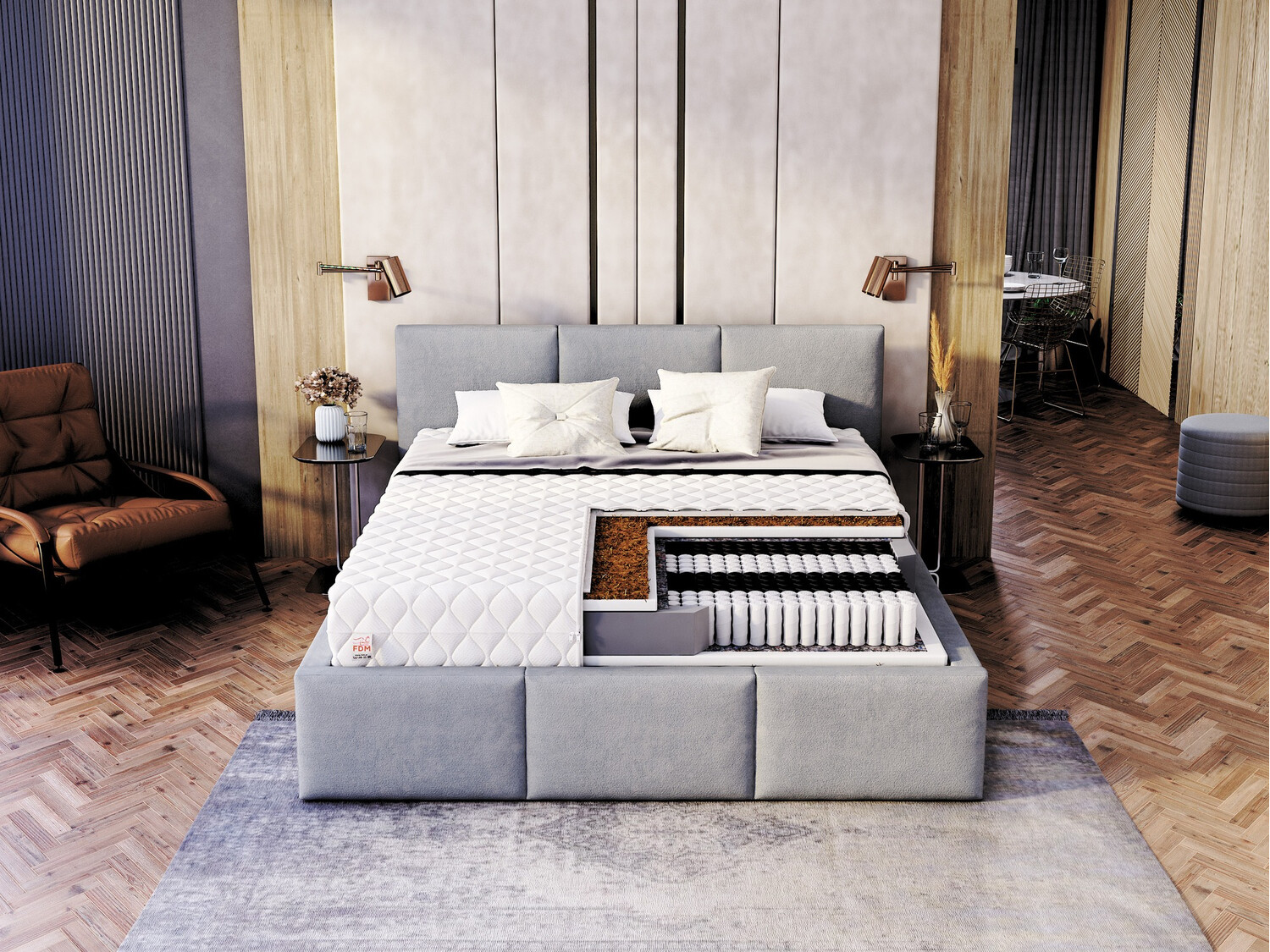 Matras Fairfield 104 (140 x 200 cm)