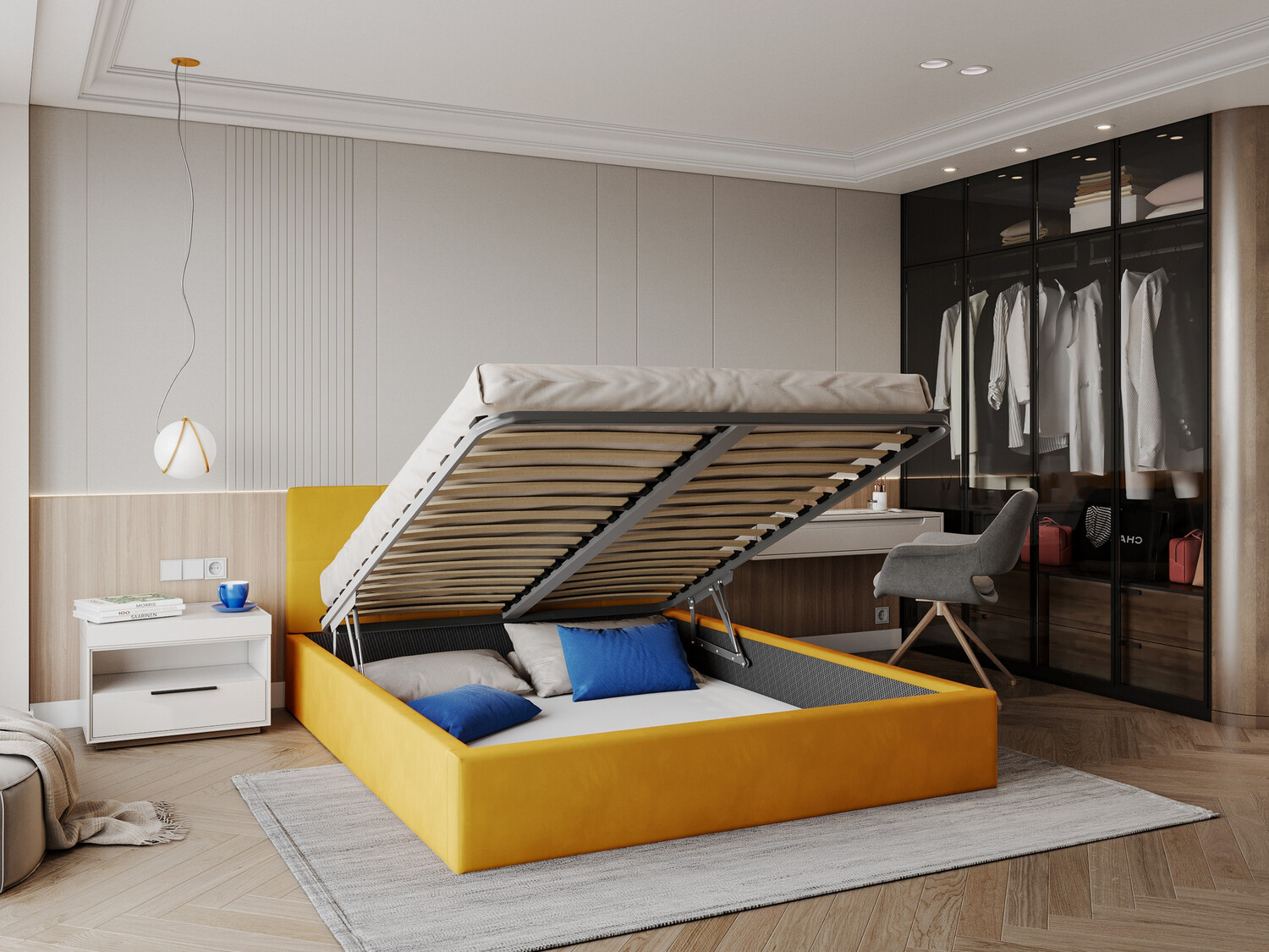 Bed Fairfield 106 (Geel)