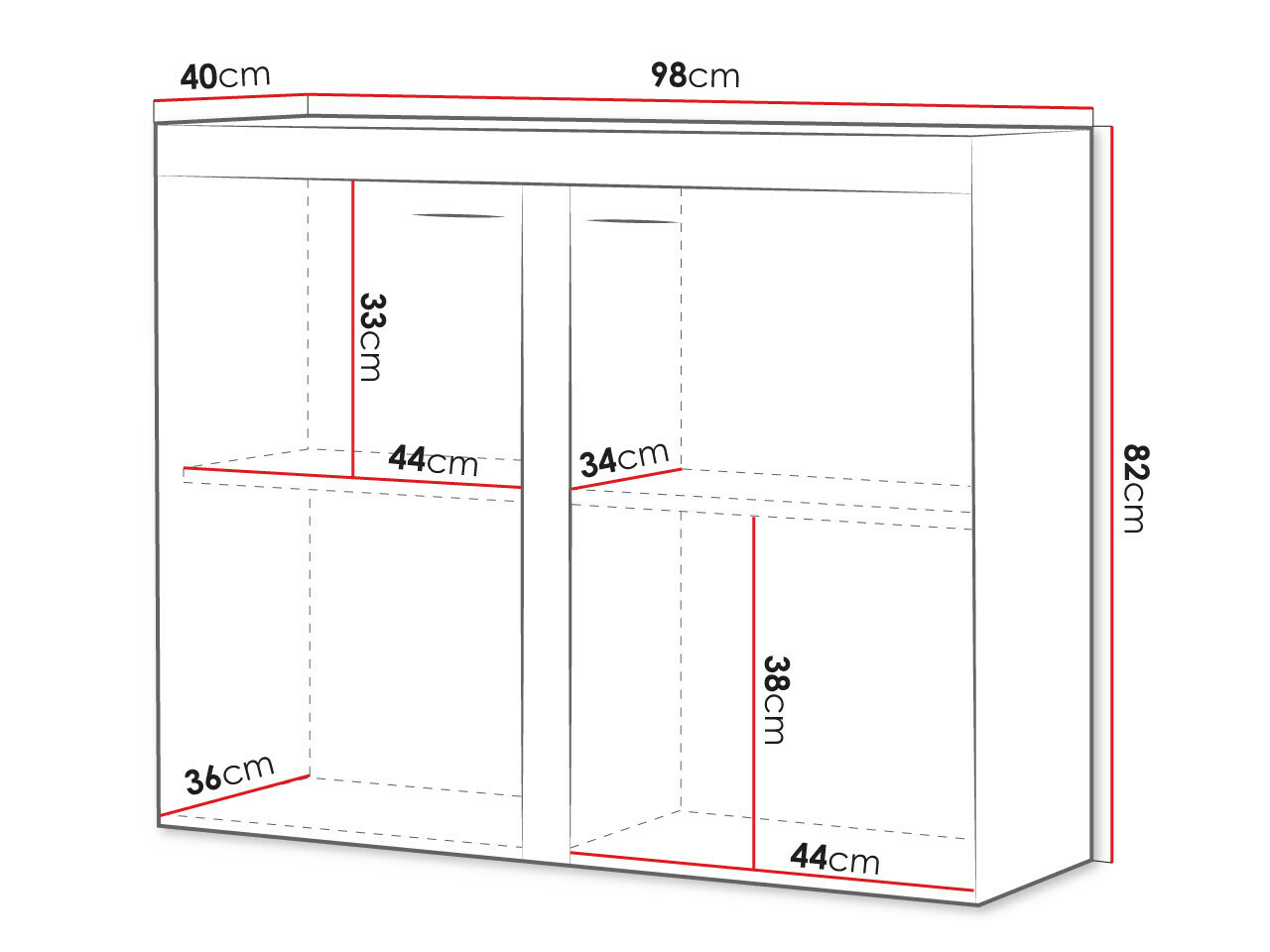 Dressoir Tucson 120 (Lefkas eik)