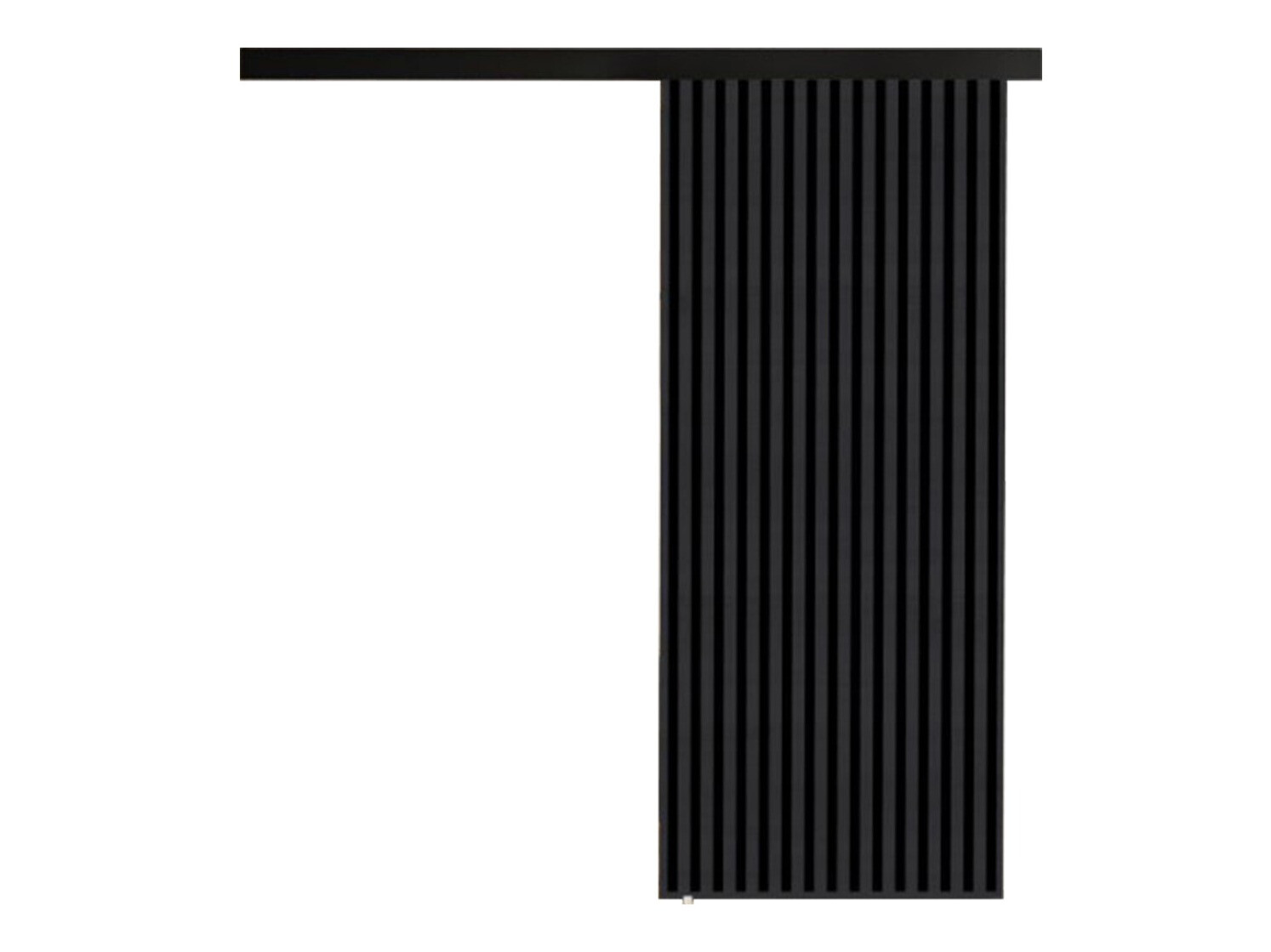 Schuifdeur Dover 202 (Antraciet + Zwart)