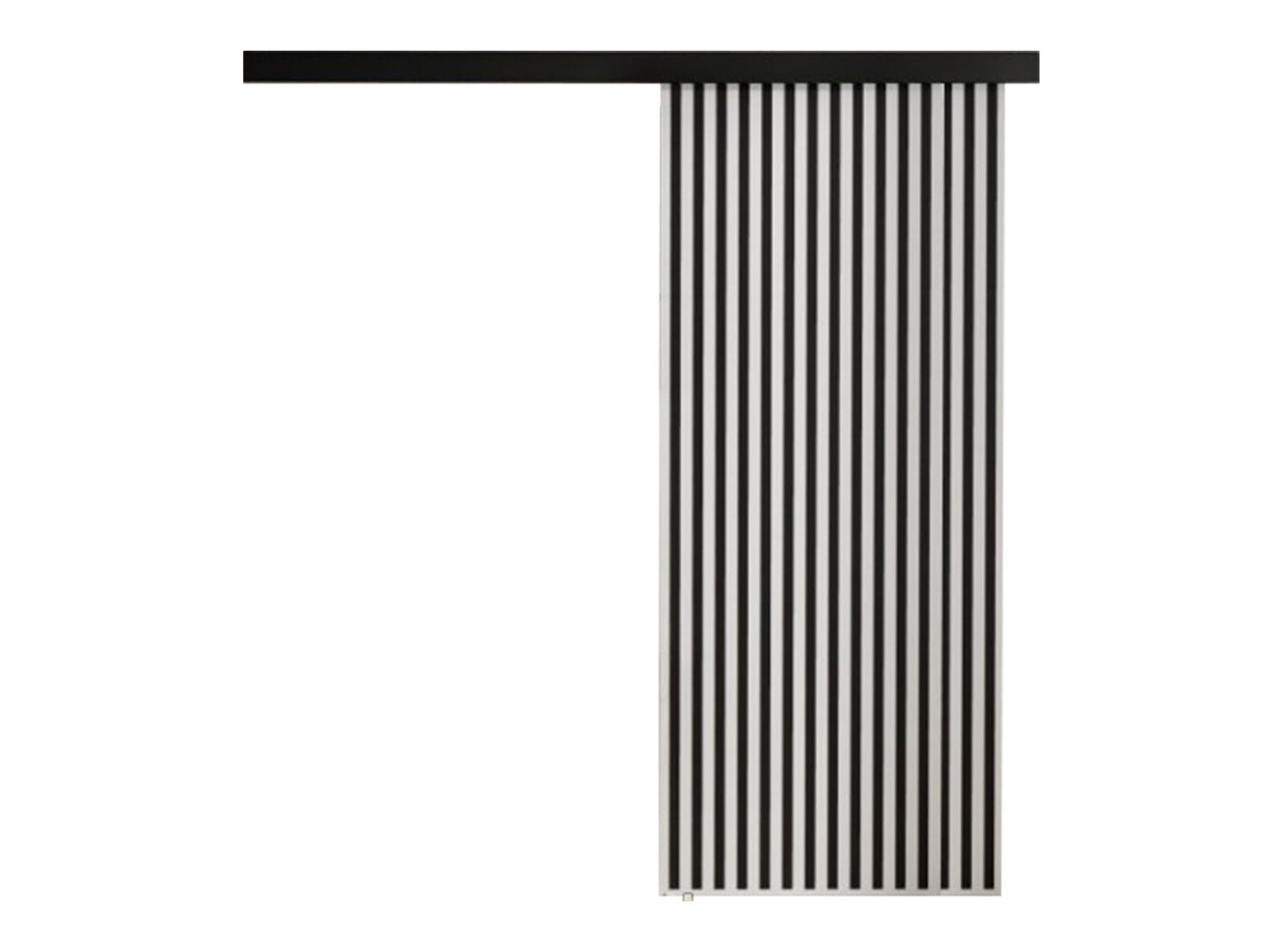 Schuifdeur Dover 202 (Wit + Zwart)