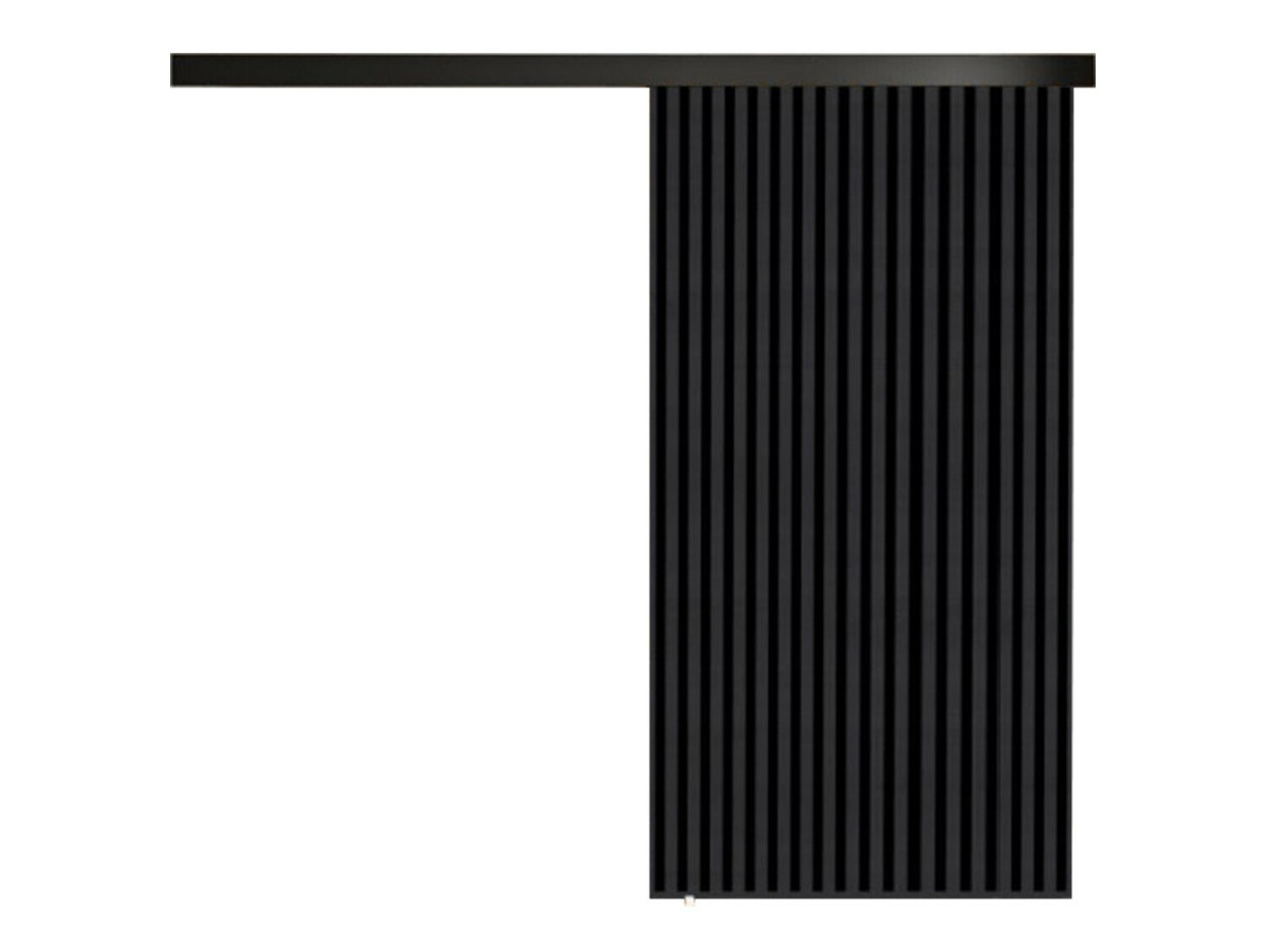 Schuifdeur Dover 204 (Antraciet + Zwart)