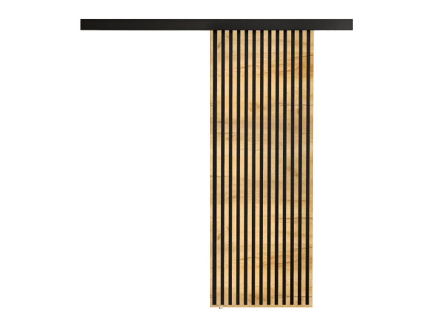 Schuifdeuren Dover 201 (Ambachtelijke gouden eik + Zwart)