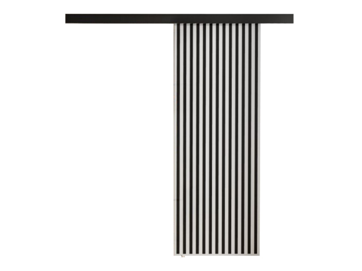 Schuifdeuren Dover 201 (Wit + Zwart)