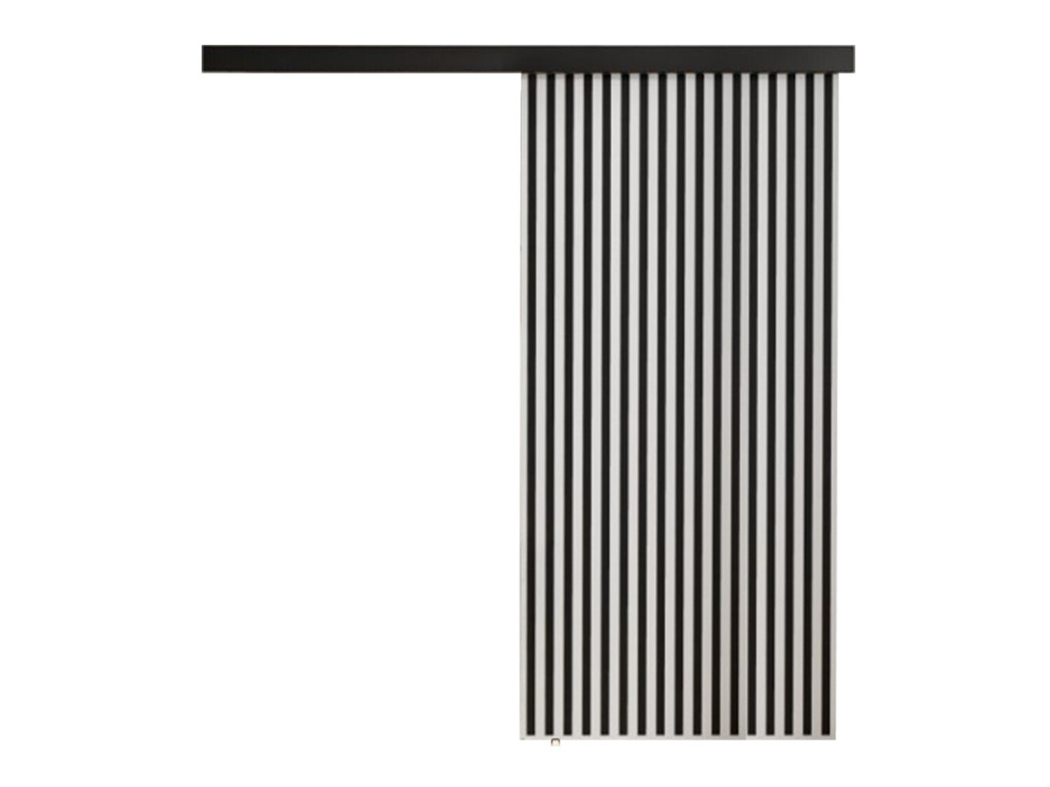 Schuifdeuren Dover 203 (Wit + Zwart)