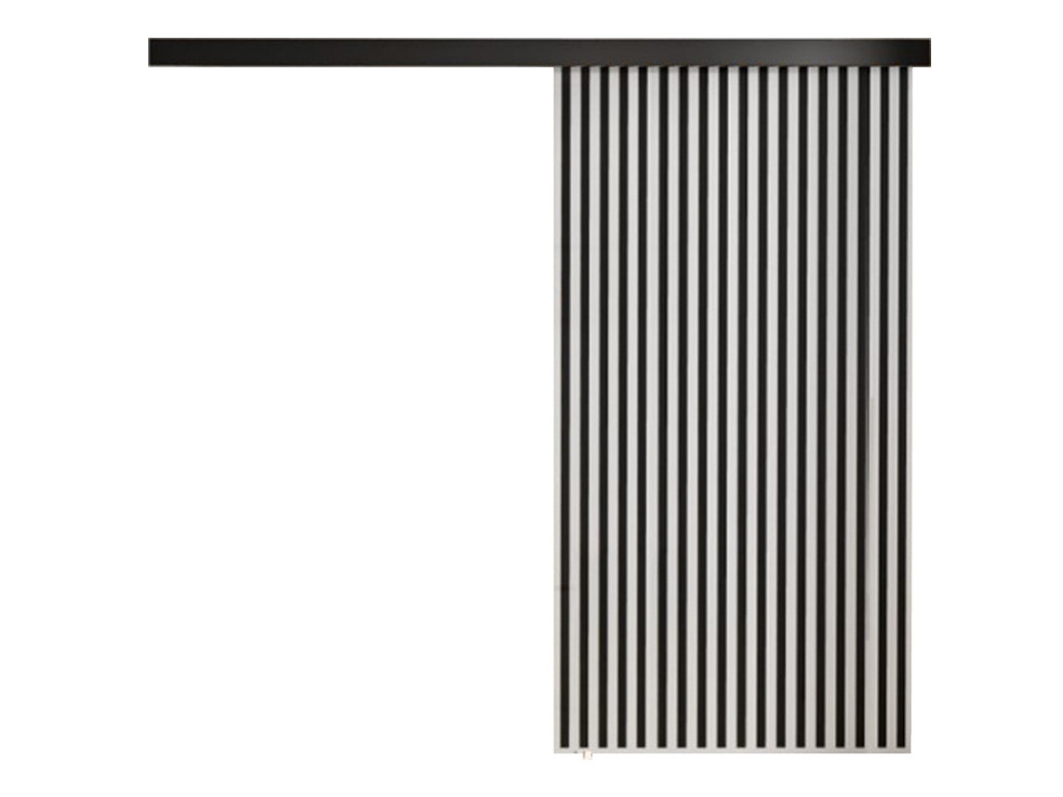 Schuifdeuren Dover 204 (Wit + Zwart)