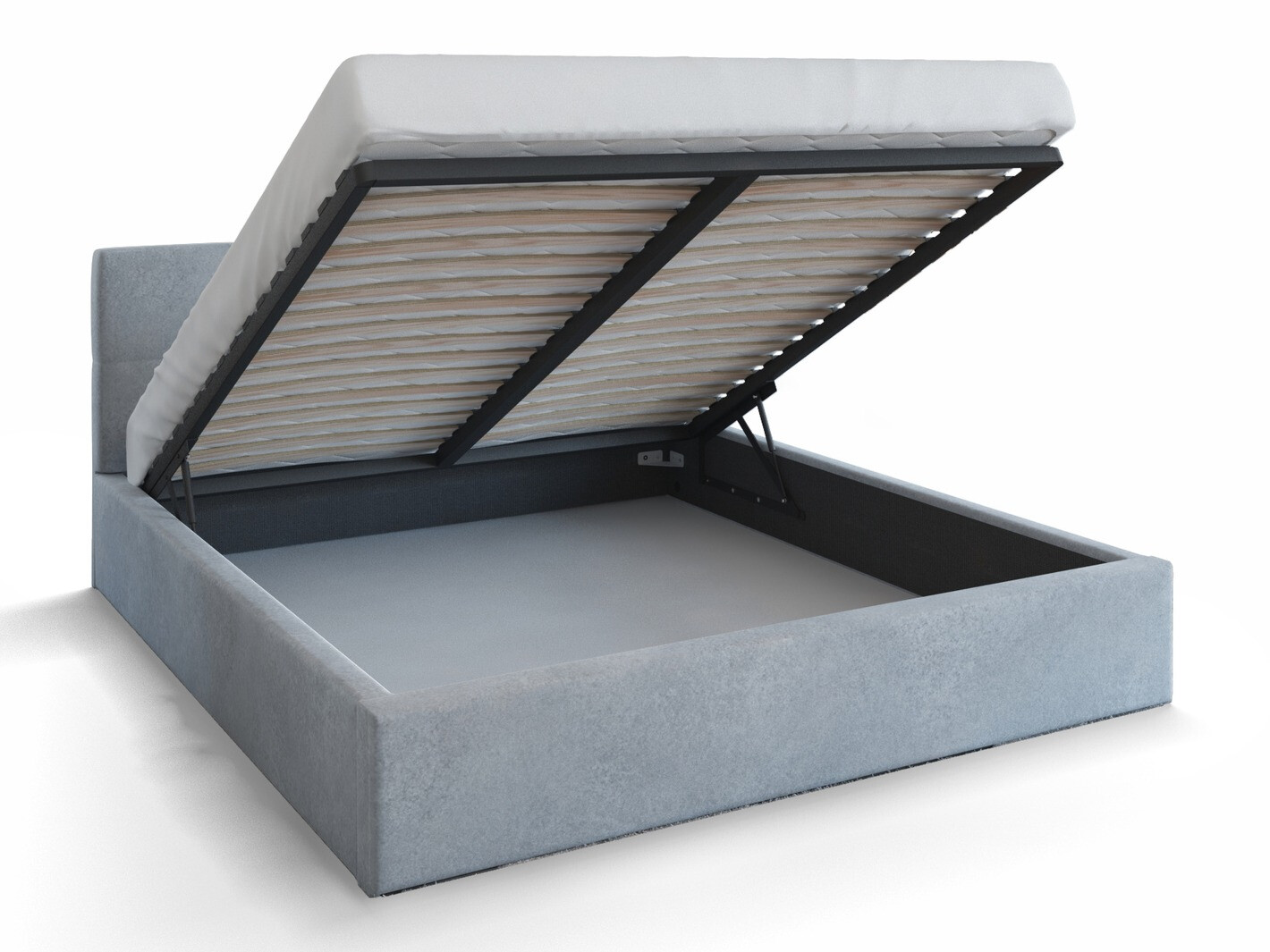 Bed Fairfield 107 (Grijs)