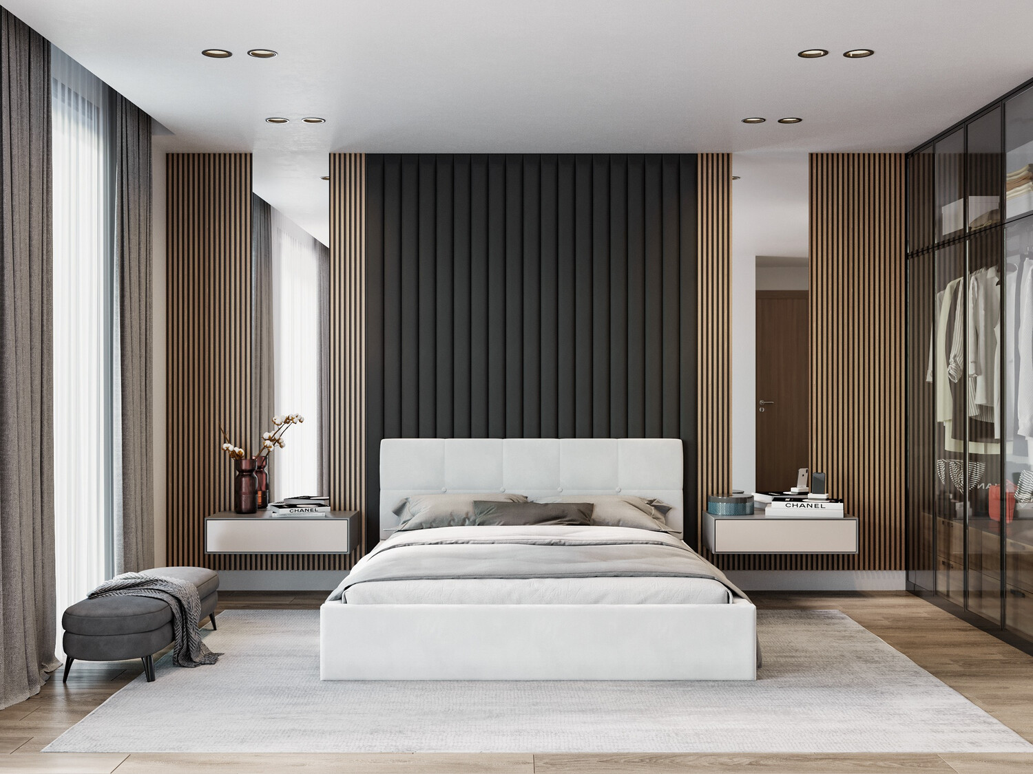 Bed Fairfield 107 (Wit)