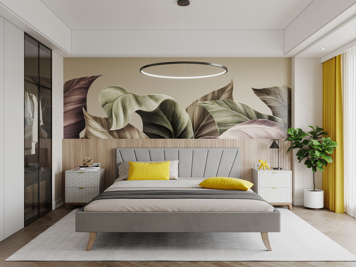 Bed Fairfield 108 (Grijs)