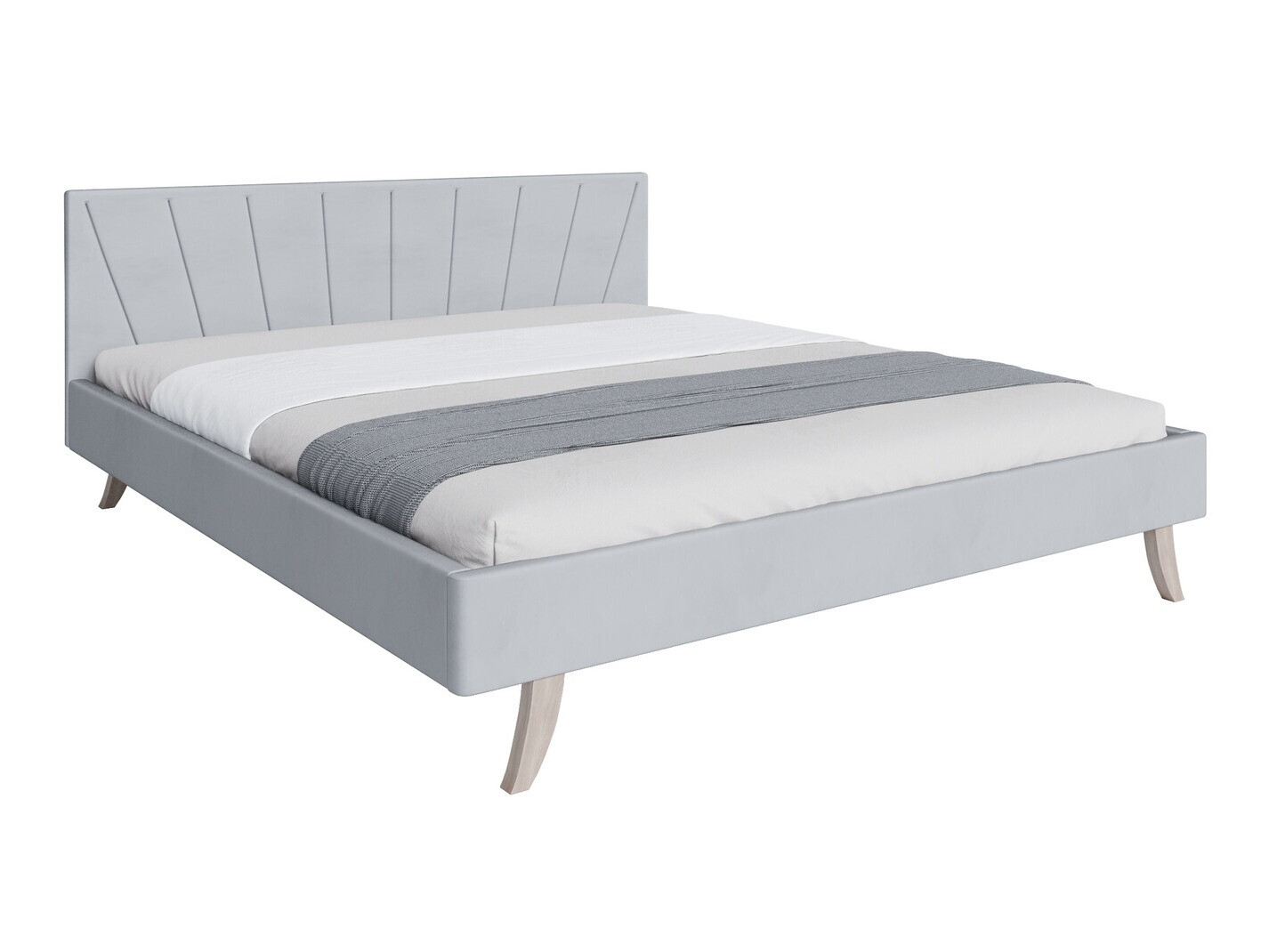Bed Fairfield 108 (Grijs)