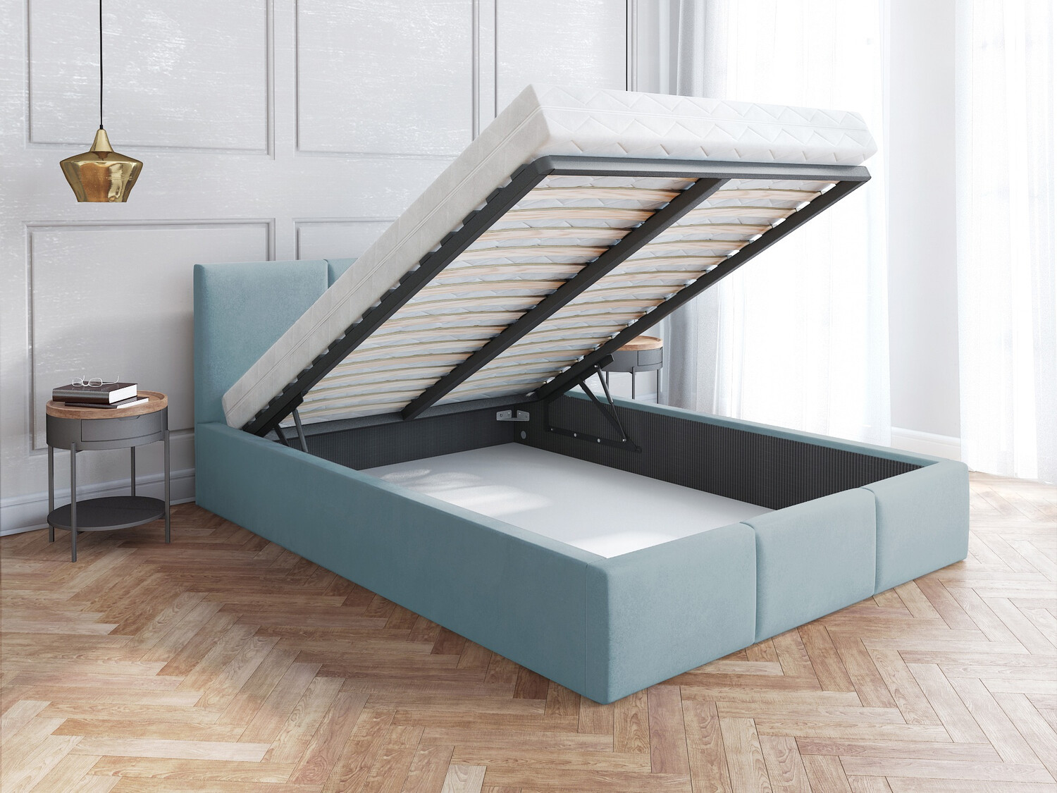 Bed Fairfield 109 (Licht mint)