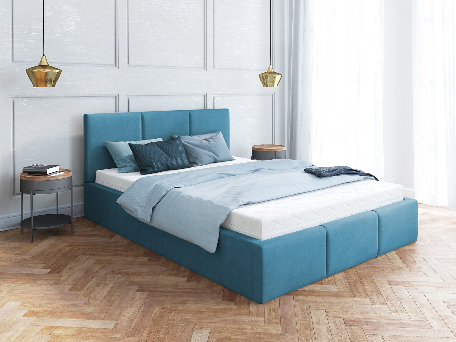 Bed Fairfield 109 (Turquoise)