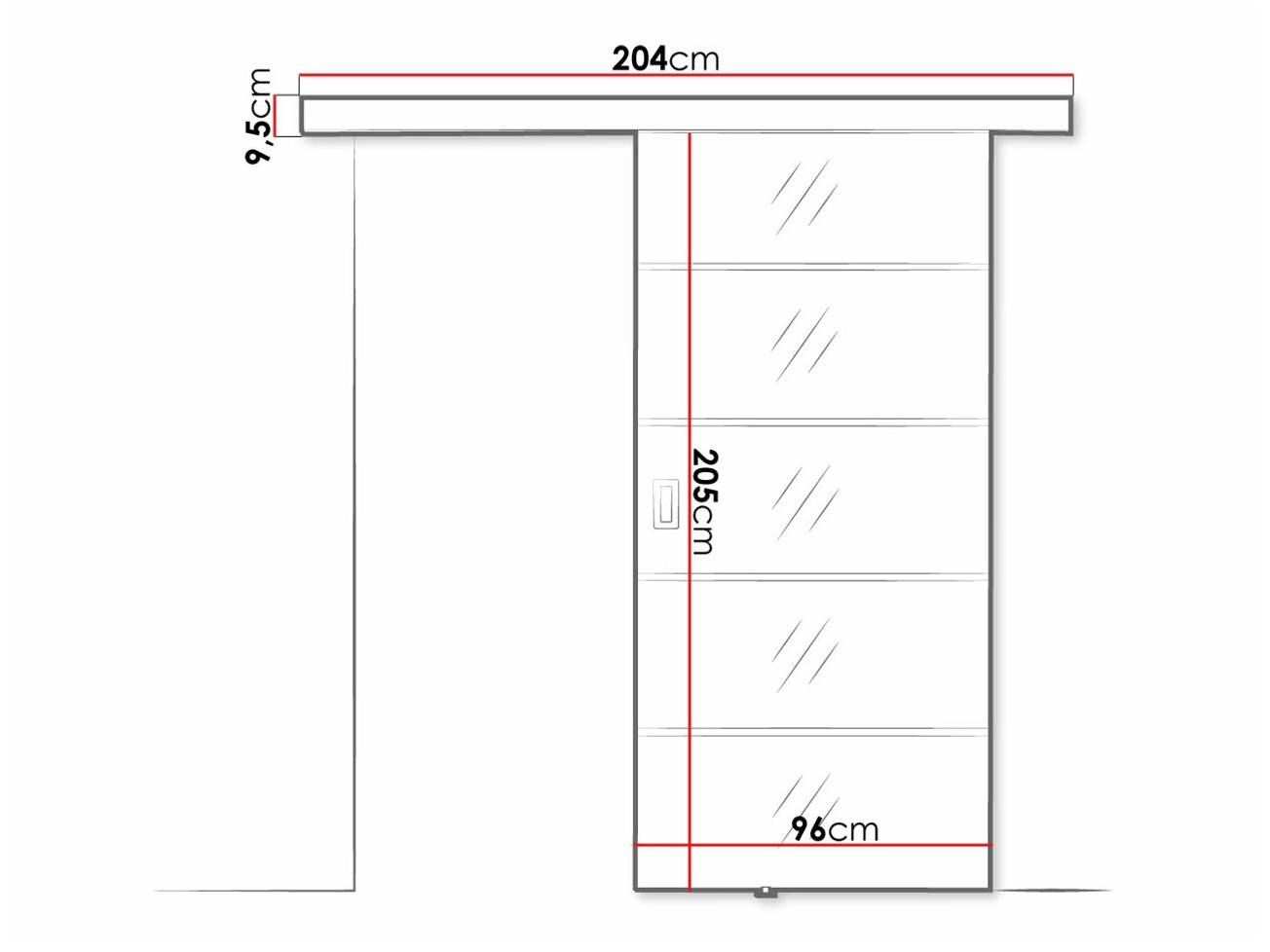 Schuifdeur Dover 211