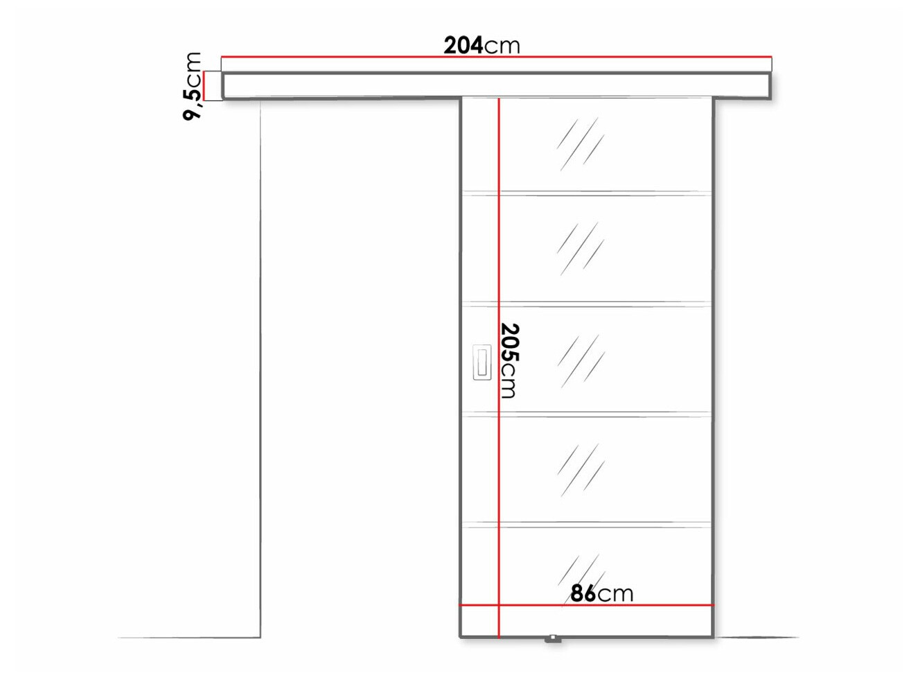 Schuifdeuren Dover 210