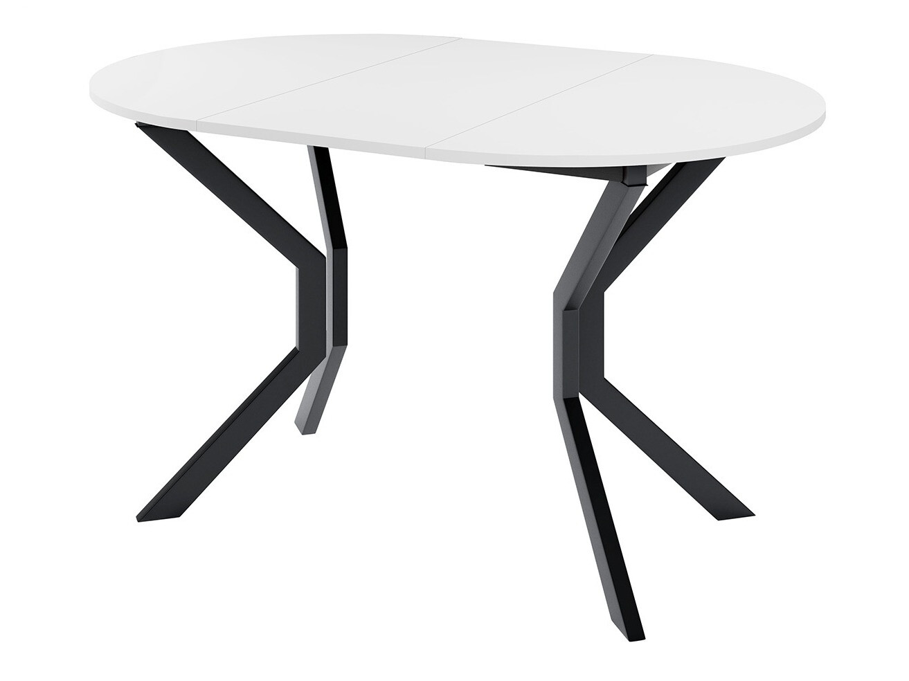 Tafel Edmond 111 (Wit + Zwart)