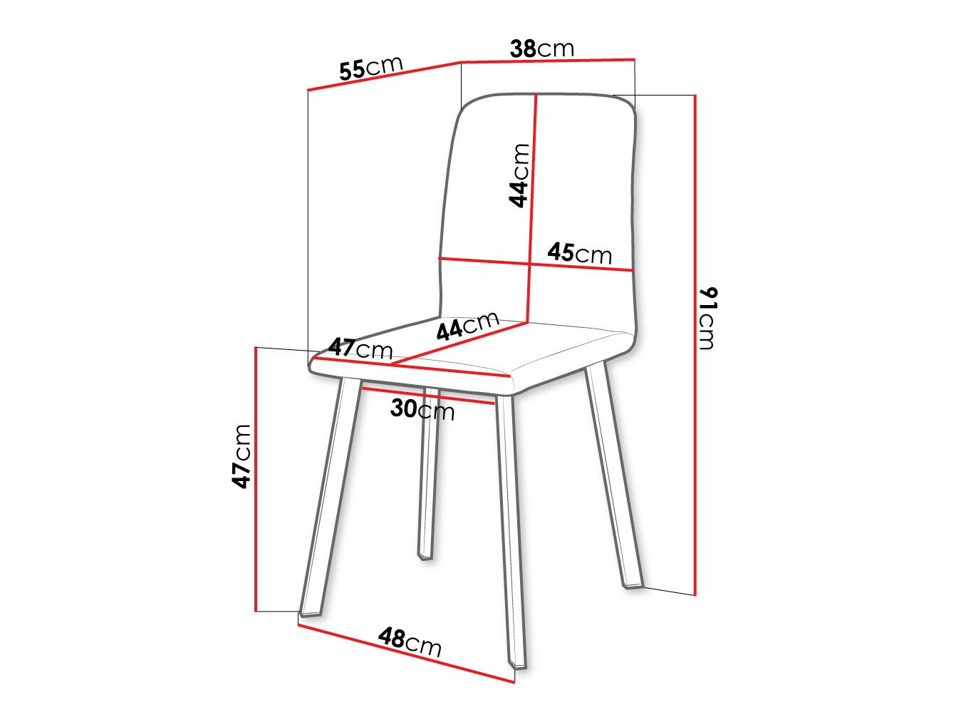 Stoel Edmond 115 (Amor Velvet 4321)