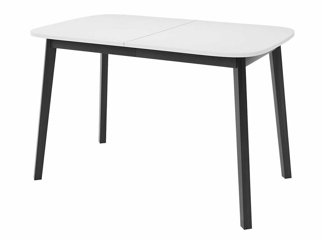 Eetkamerset Edmond 117 (Wit + Zwart)