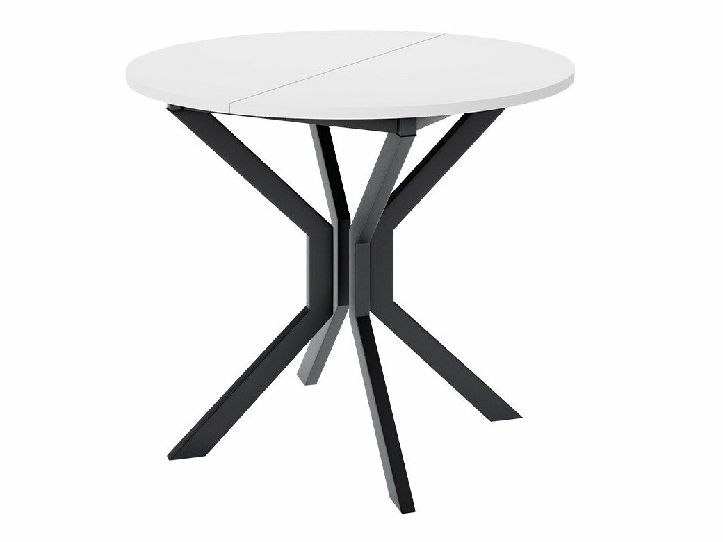 Eetkamerset Edmond 118 (Wit + Zwart)