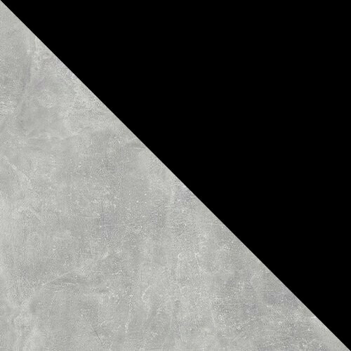 Eetkamerset Edmond 119 (Grijs marmer + Zwart)