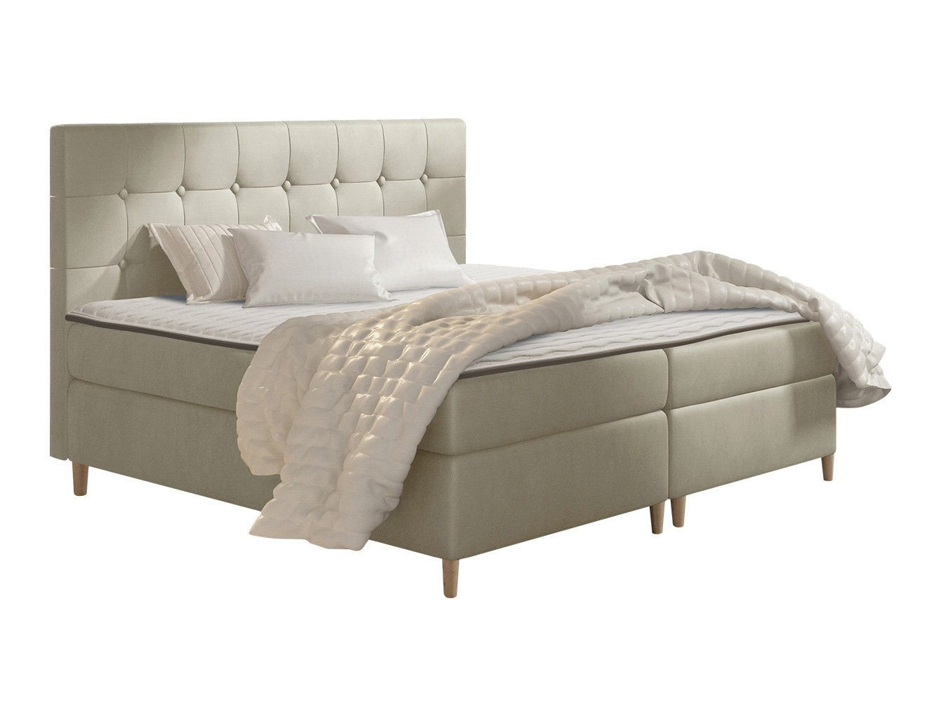 Boxspring Baltimore 130 (Magic Velvet 2201)