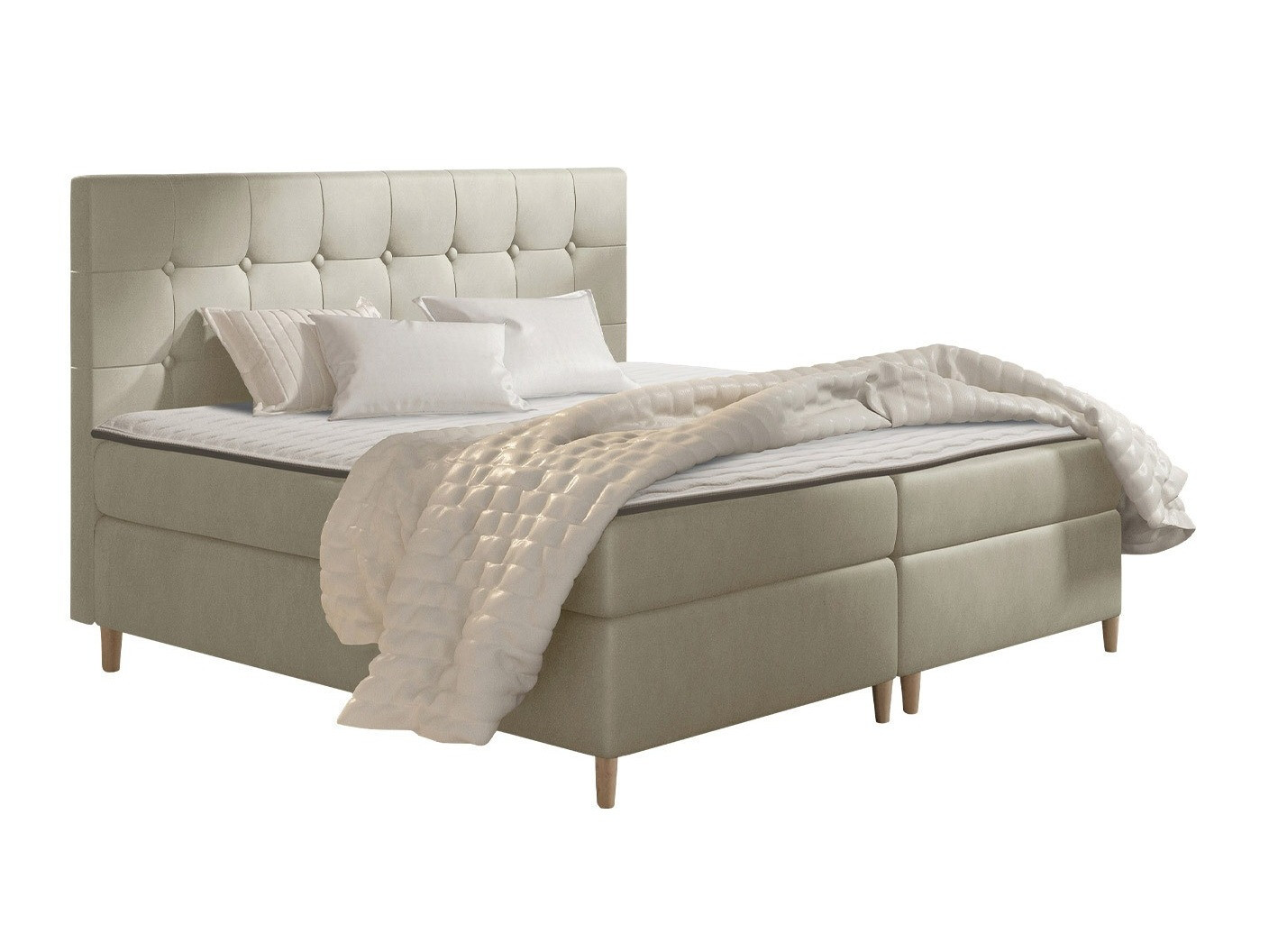 Boxspring Baltimore 130 (Magic Velvet 2201)