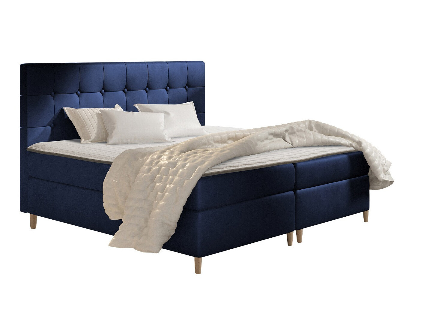 Boxspring Baltimore 130 (Magic Velvet 2216)