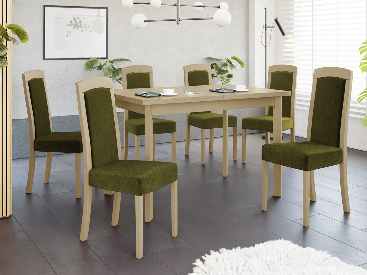 Stoel Victorville 345 (Sonoma eik)