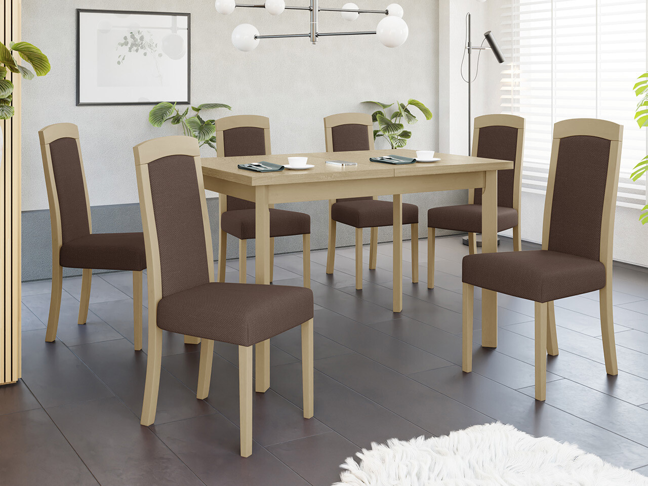 Stoel Victorville 345 (Sonoma eik)