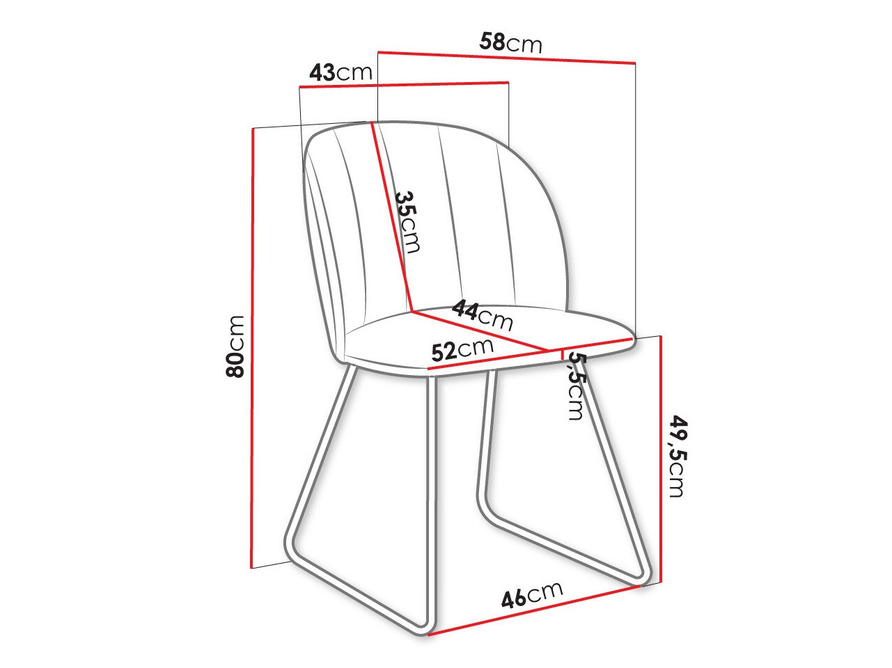 Stoel Comfivo 101 (Magic Velvet 2217)