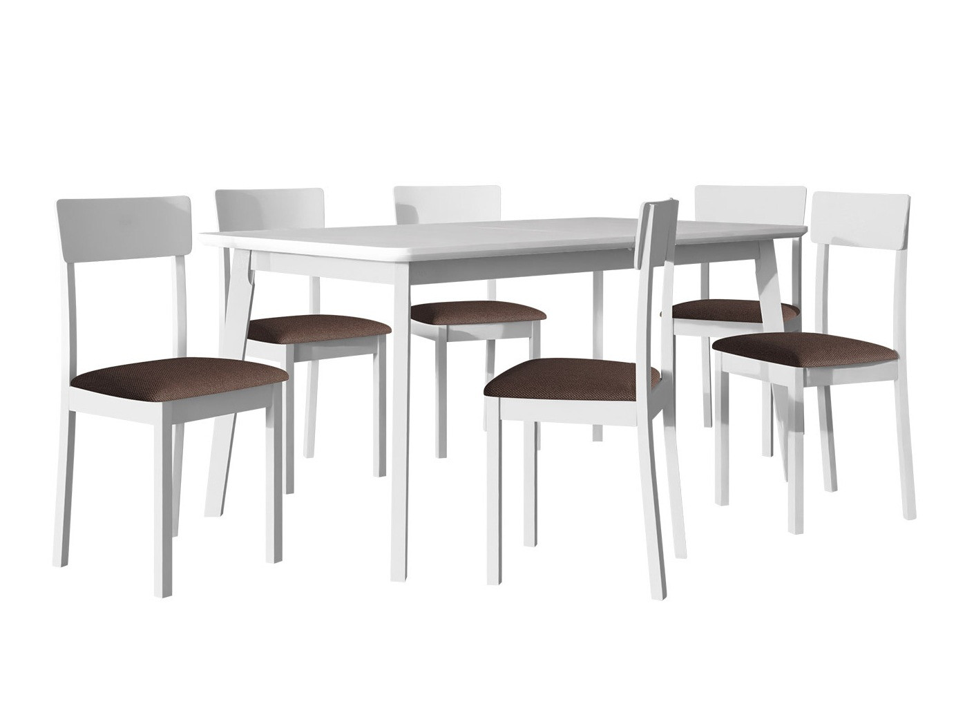 Eetkamerset Victorville 350 (Wit)