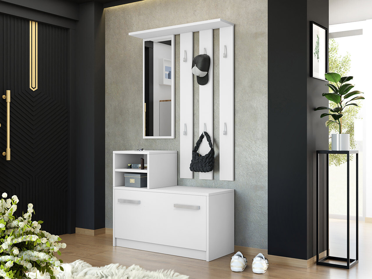 Gangmeubelset Mandeville 100 (Wit)