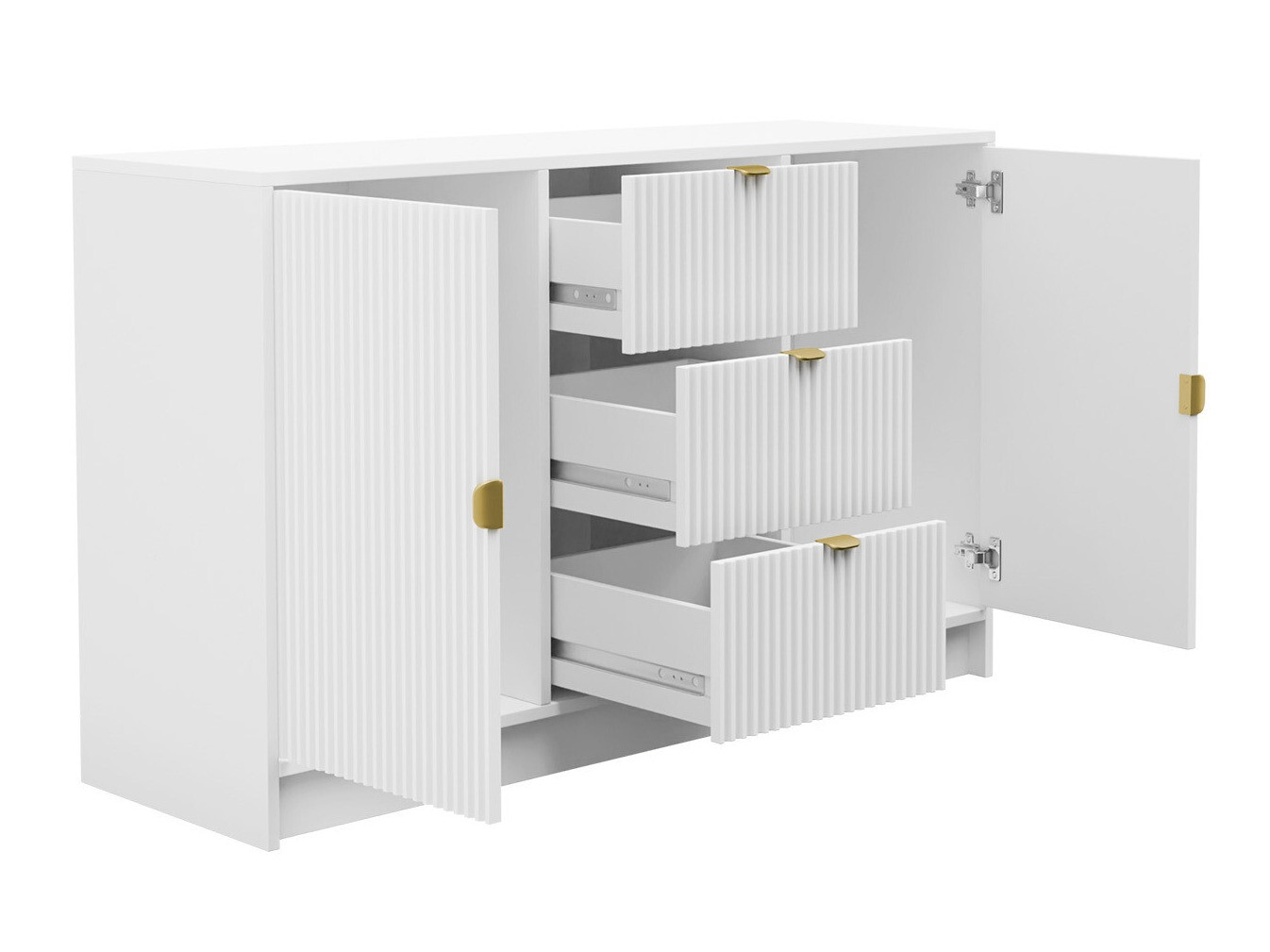 Woonkamerset Comfivo Larmire 107 (Zwart)