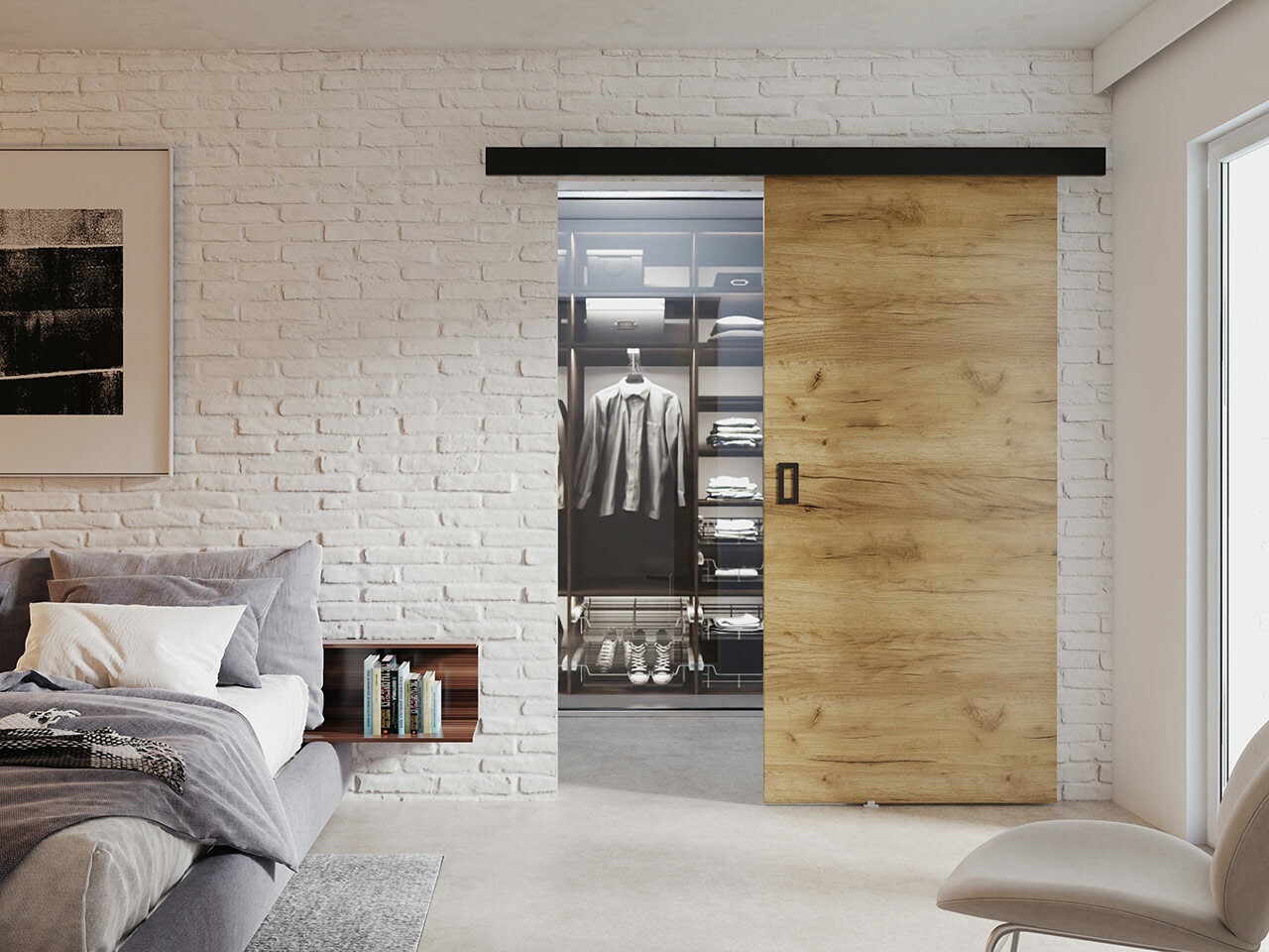 Schuifdeuren Dover 215 (Craft eiken)