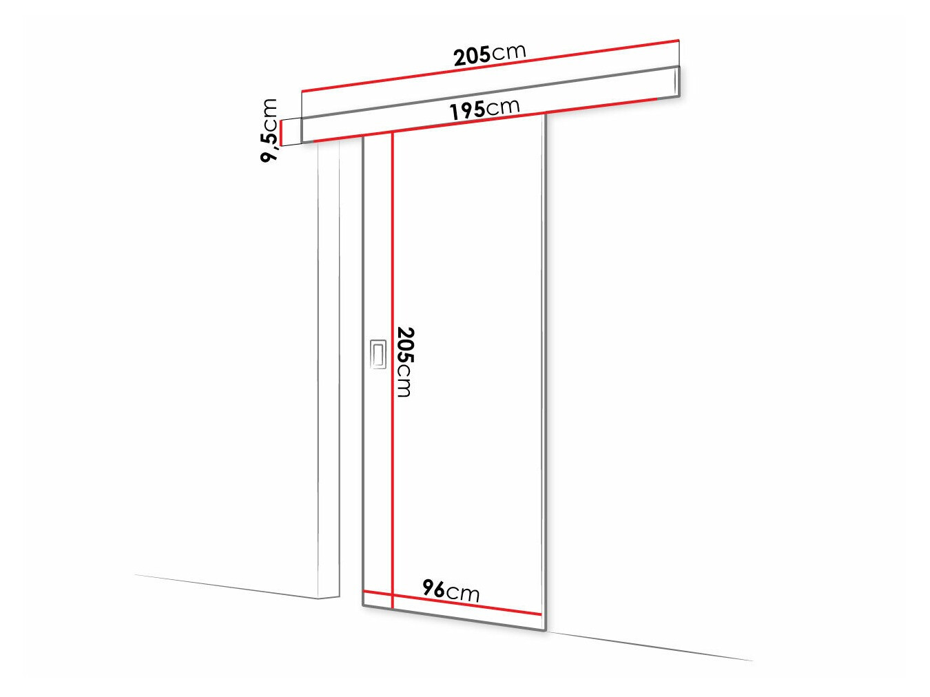Schuifdeuren Dover 169 (Craft eiken)
