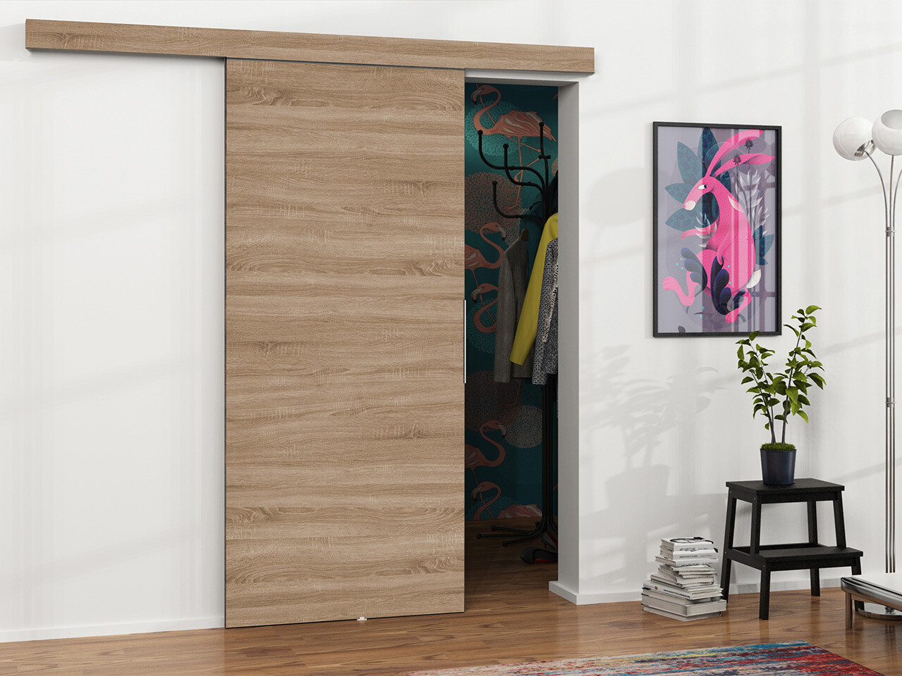 Schuifdeuren Dover 217 (Sonoma eik)