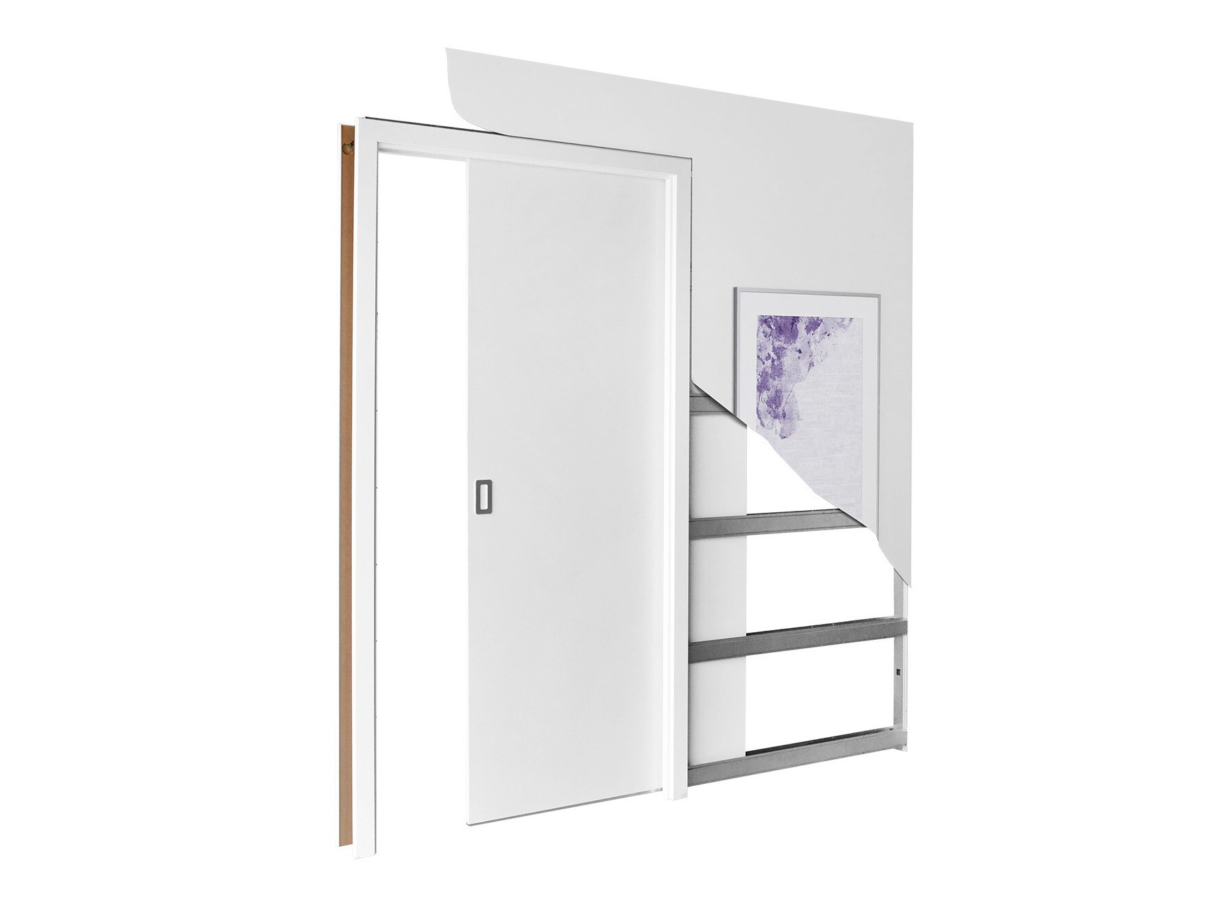 Schuifdeuren Dover 220 (Wit)