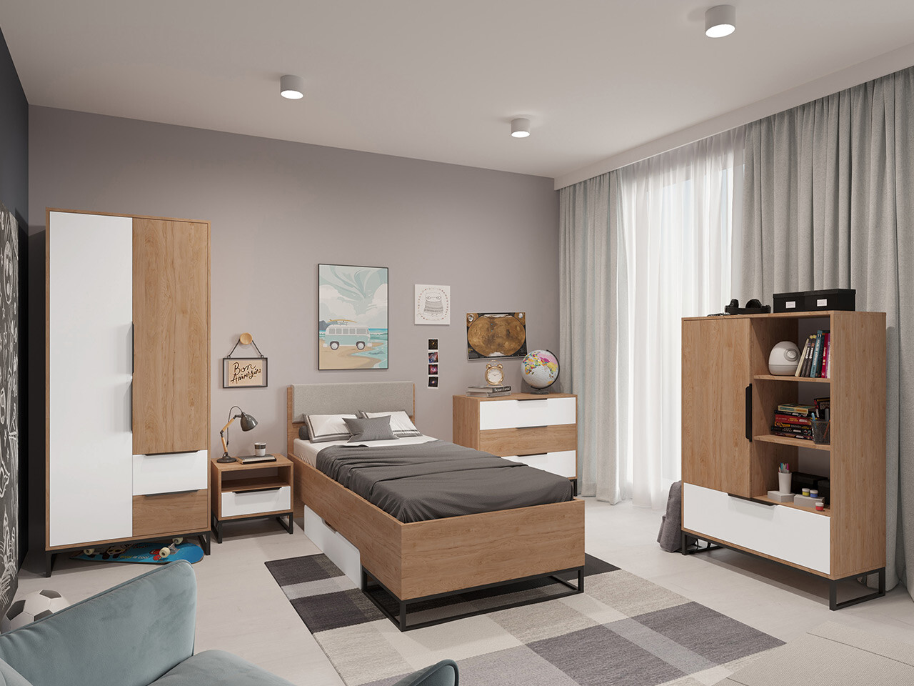 Slaapkamer set Romcama 112