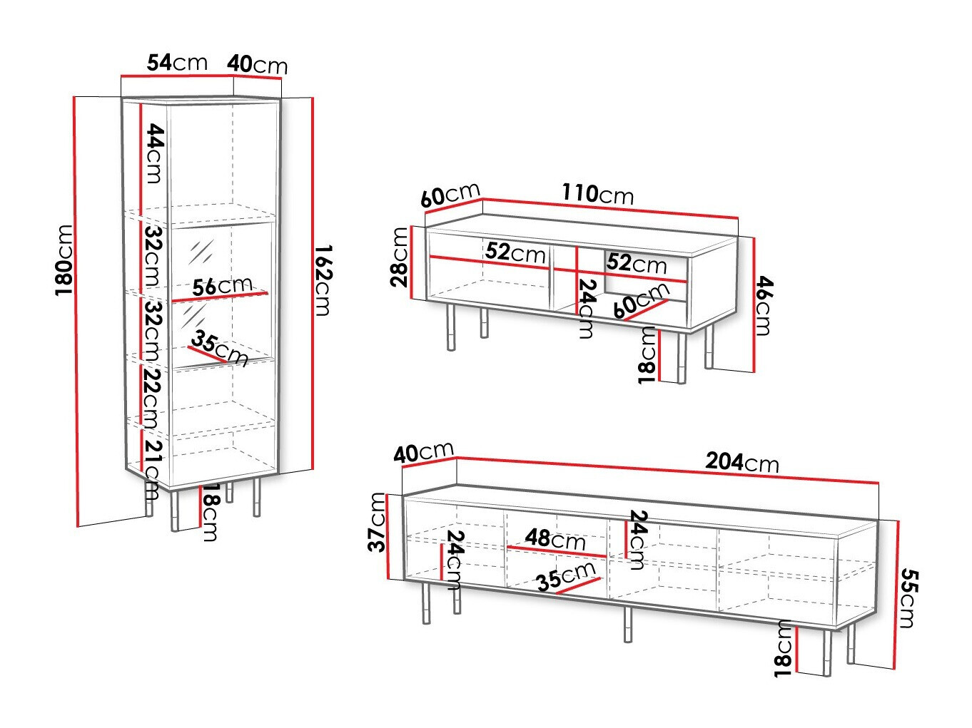 Woonkamerset Elmteo 107