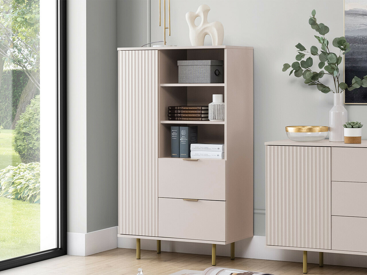 Boekenkast Virdomi 103 (Kasjmier)