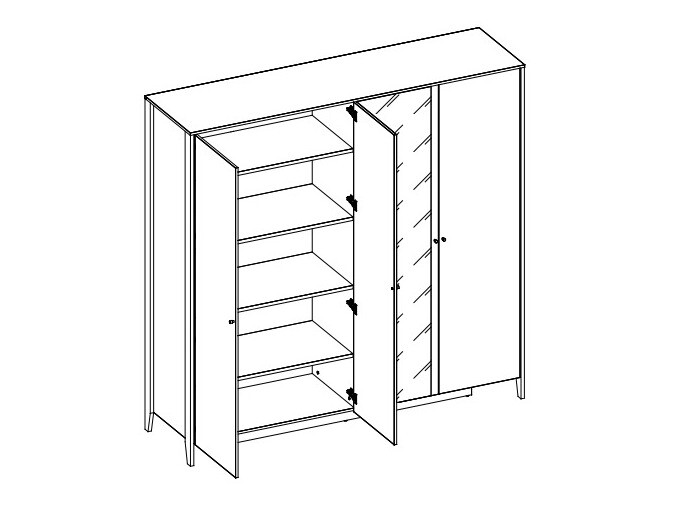 Boekenkasten Salviri 106