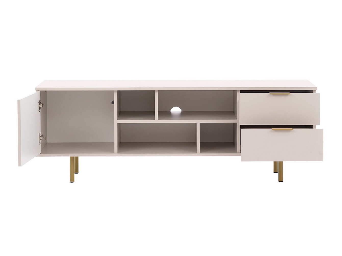 TV-meubel Virdomi 105 (Zwart)