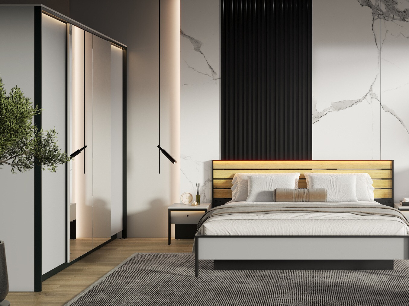 Kledingkast Almela 100