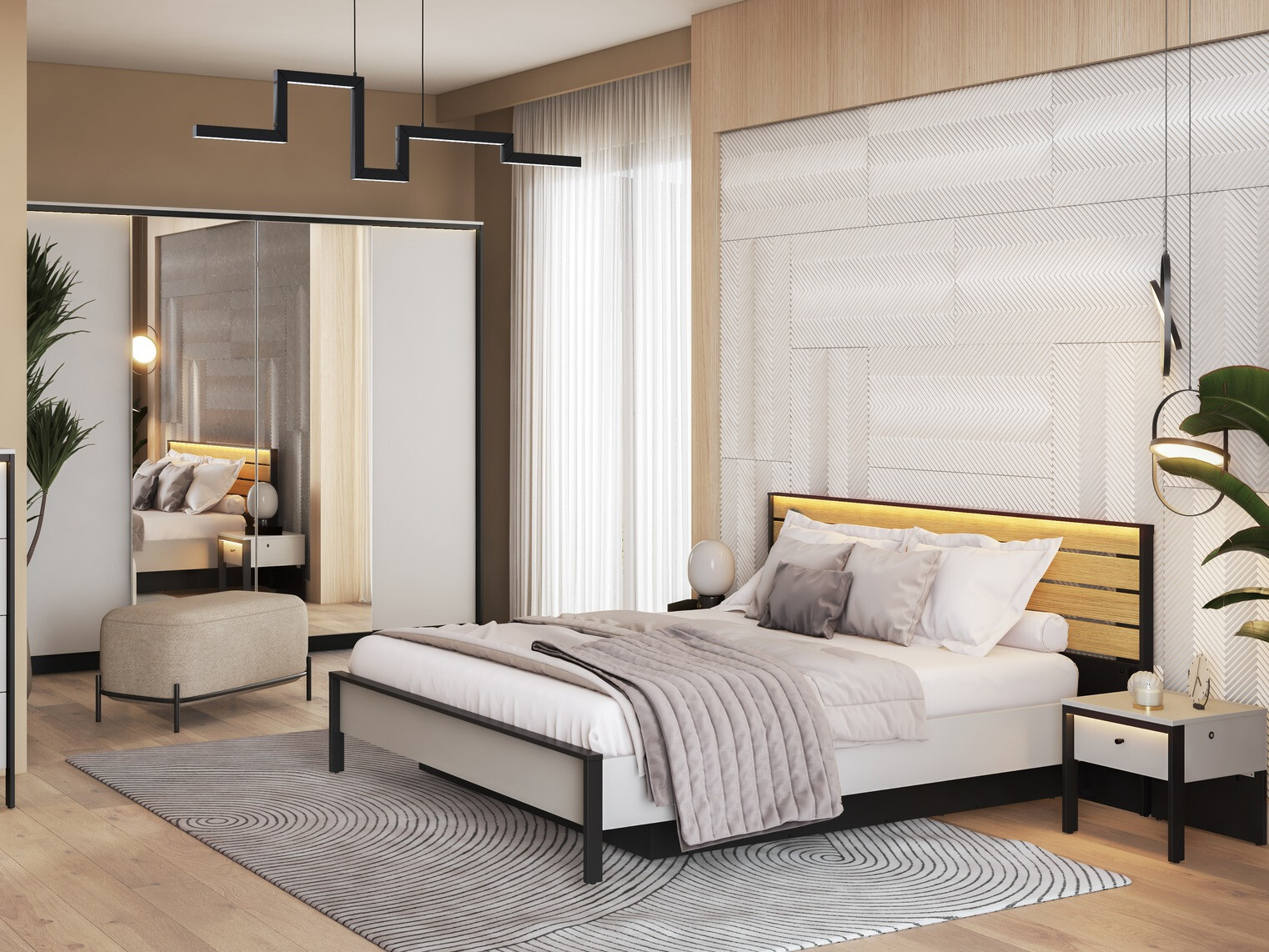 Slaapkamer set Almela 105 (Afwezig)