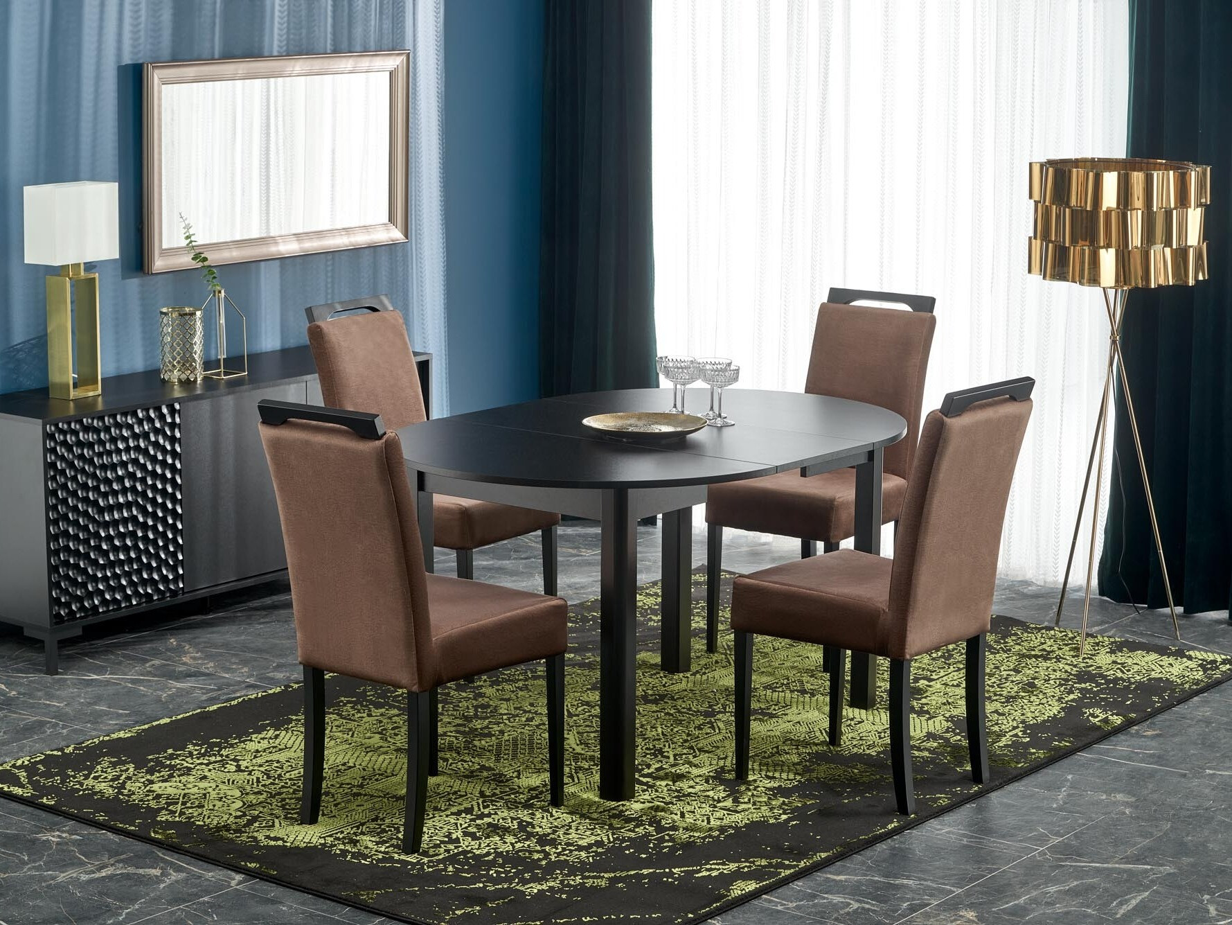 Stoel Houston 1055 (Crème + Zwart)