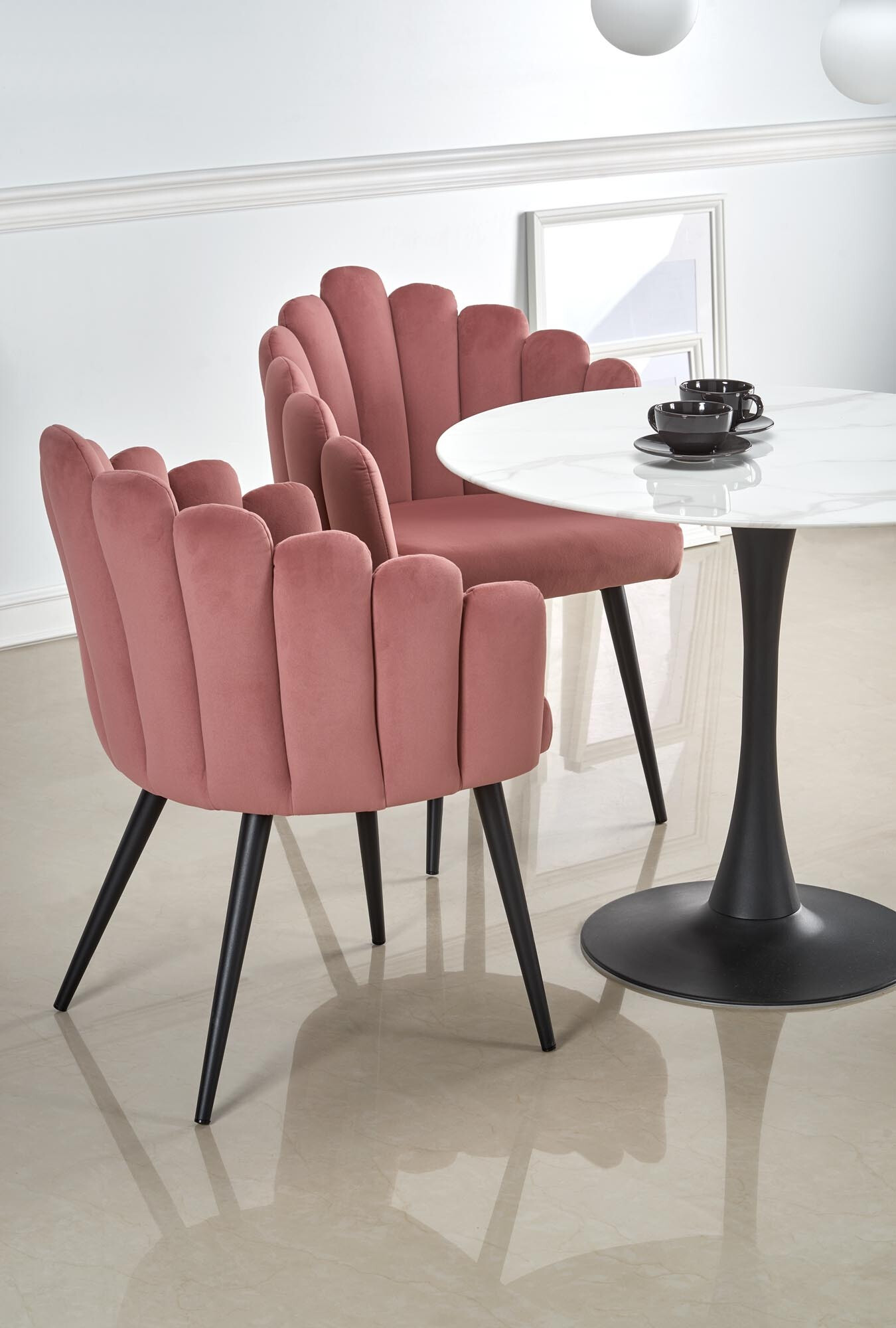 Stoel Houston 976 (Roze + Zwart)