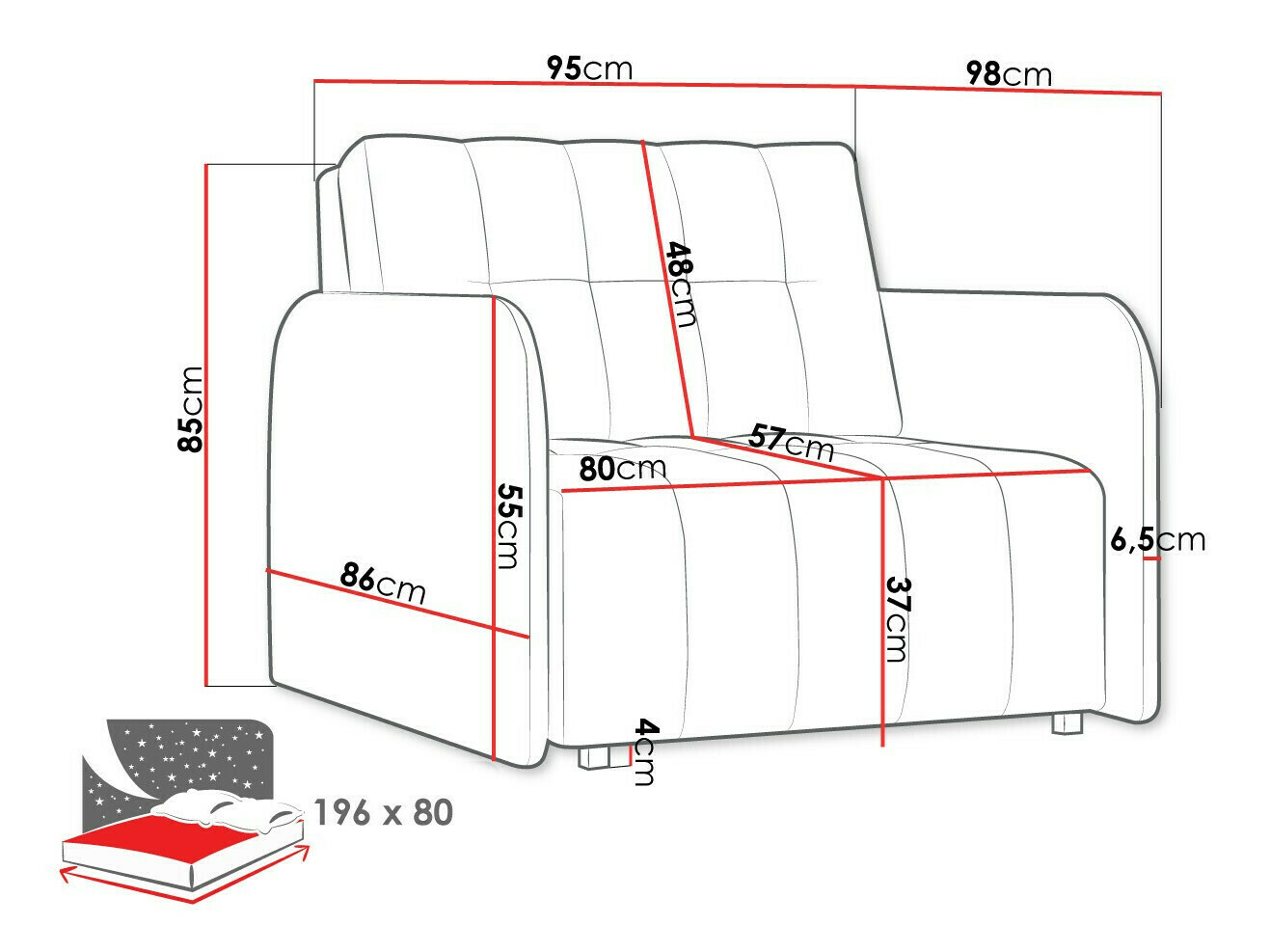 Fauteuil Aquarin I (Kronos 9)