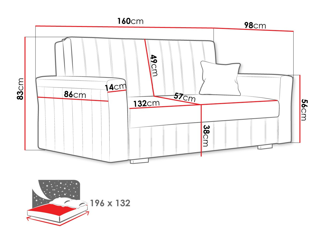 Slaapbank Orinen III (Paros 2)